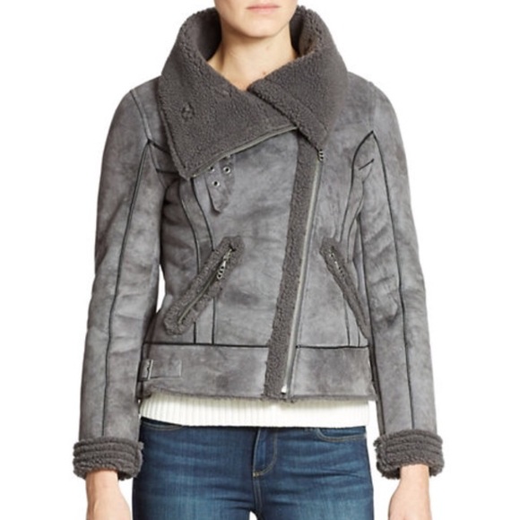 Guess Jackets & Blazers - 🌸 NWT RARE Guess Lahja shearling jacket 🌸